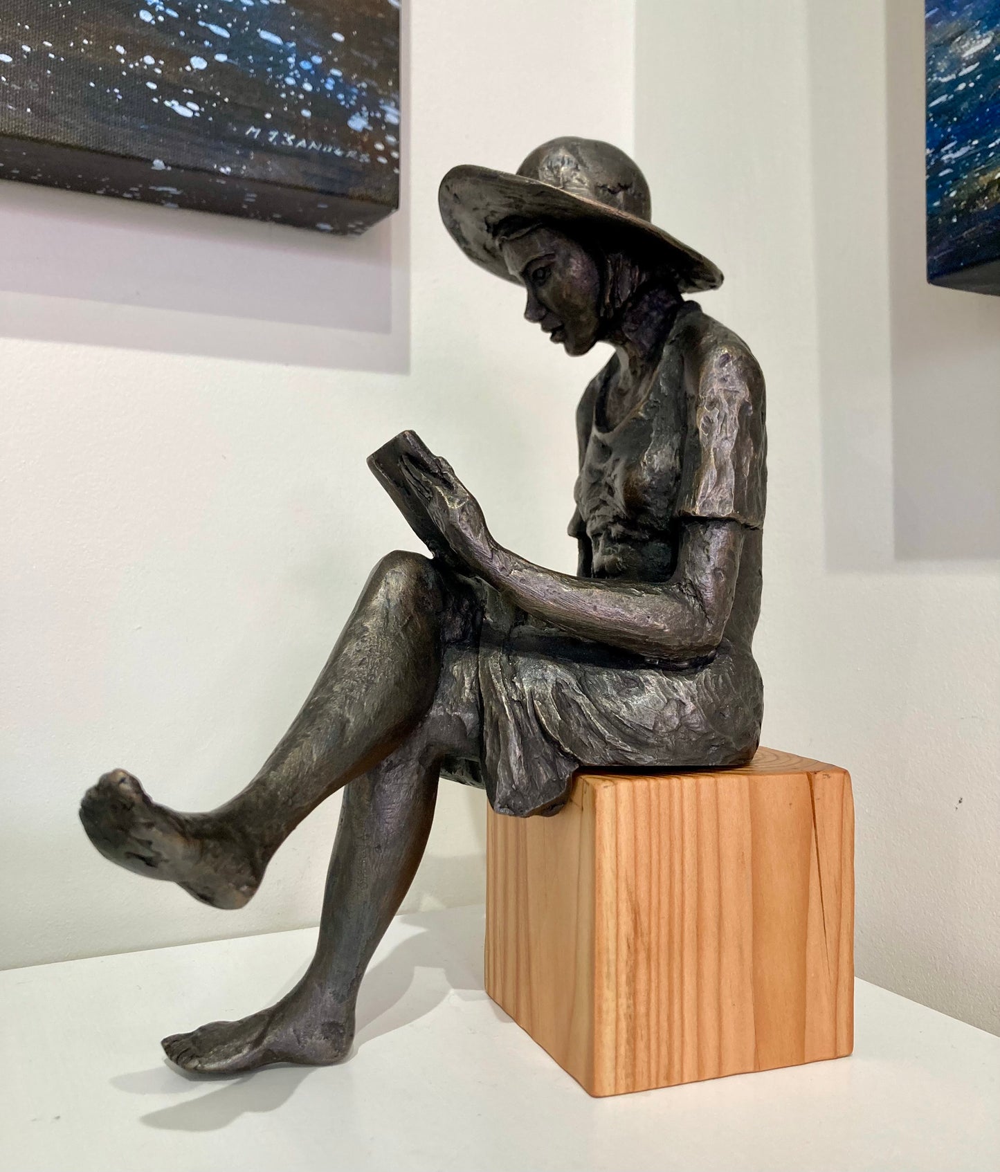 A Good Book - bronze