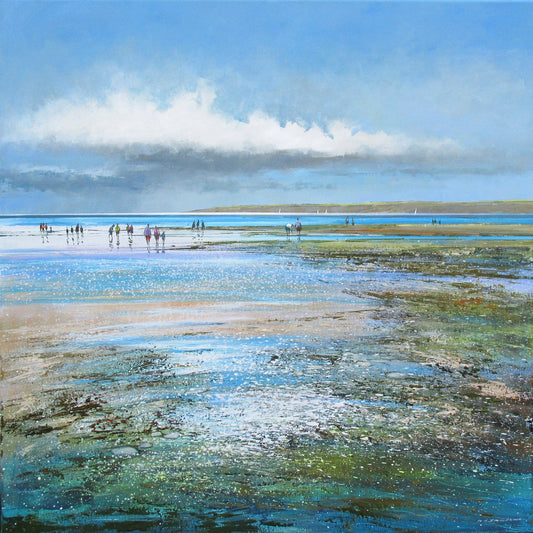 Beachscape Art Print by Michael Sanders