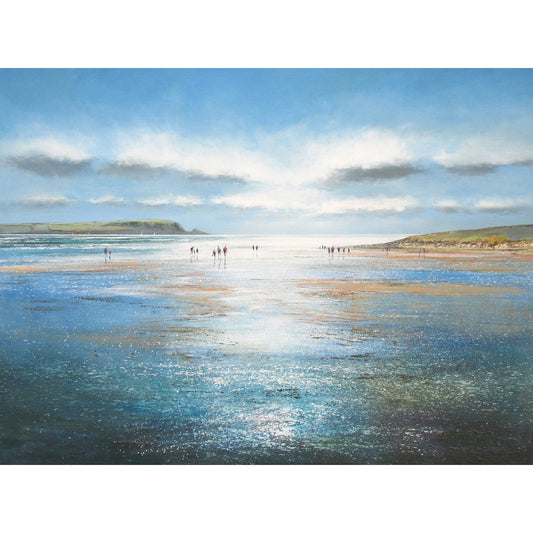 Daymer Bay Art Print by Michael Sanders