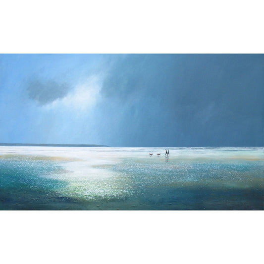 Stormy Skies Art Print by Michael Sanders