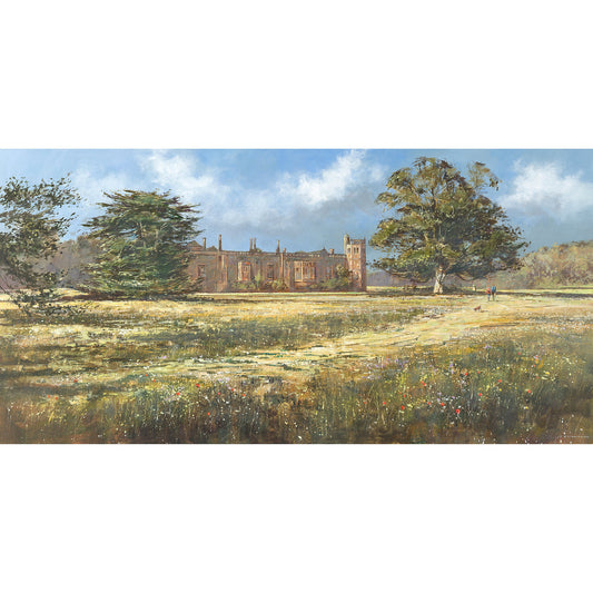 Lacock Abbey Art Print by Michael Sanders