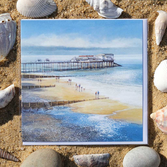 This Sunday Afternoon, Cromer Greetings Card by Michael Sanders is available to purchase online from the Sanders and Christie Gallery. 