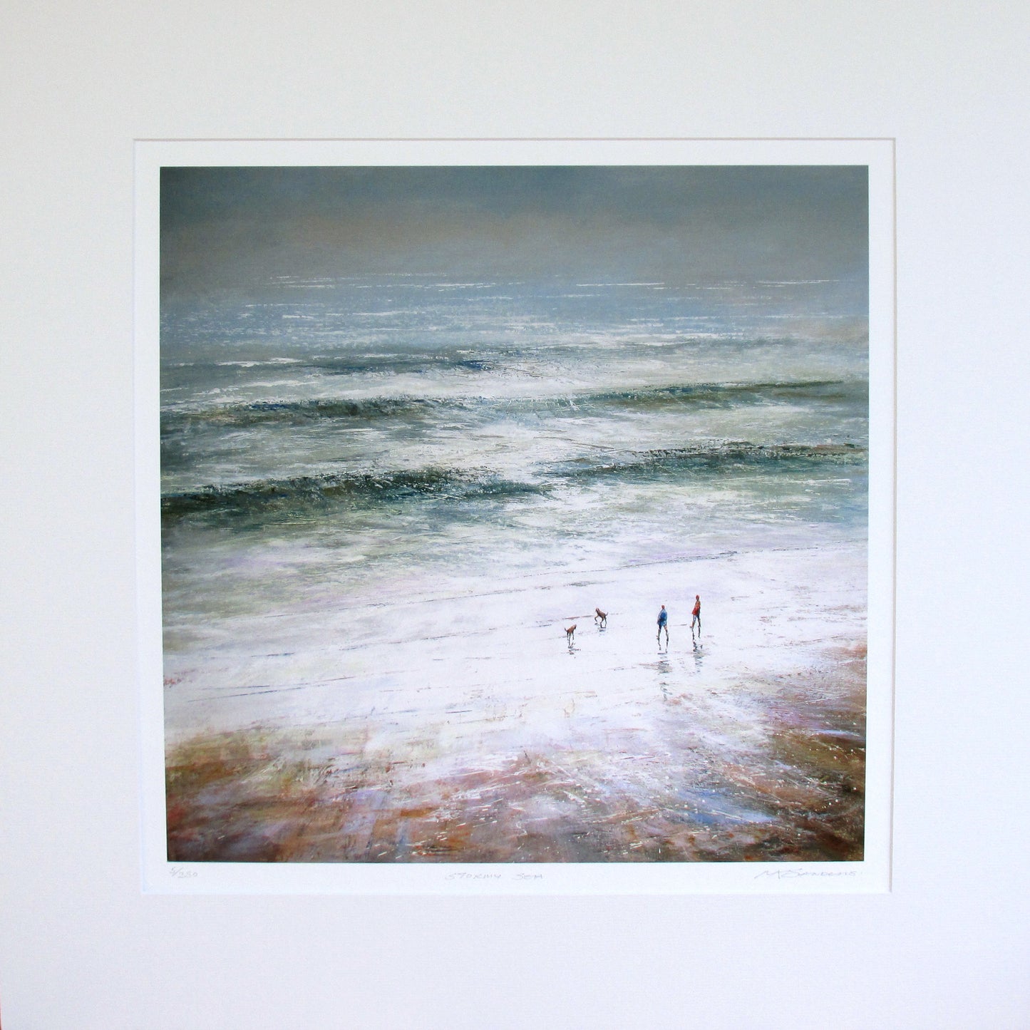 MS113 Stormy Sea Print