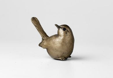 Little Wren Bird bronze sculpture